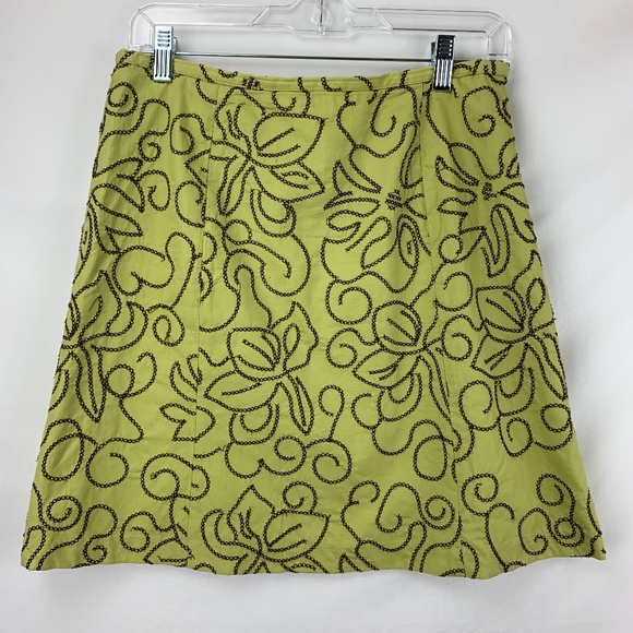 Harold's Dresses & Skirts - 3For$20  Harold's  A-Line Green /Brown Skirt